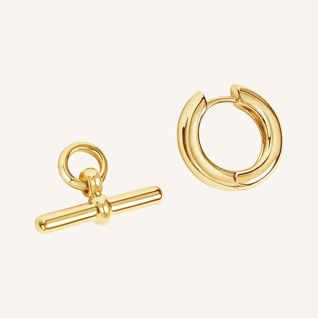 Etta T-Bar Hoops