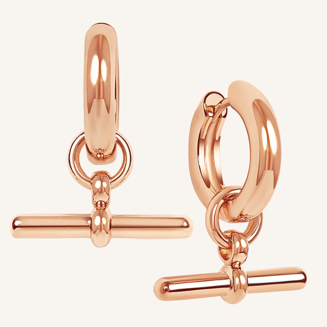 Etta T-Bar Hoops