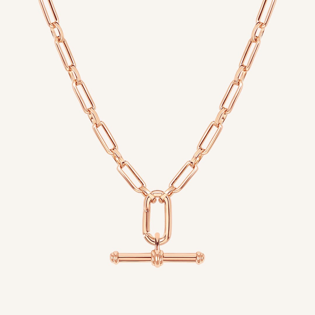 Etta T-Bar Pendant Necklace