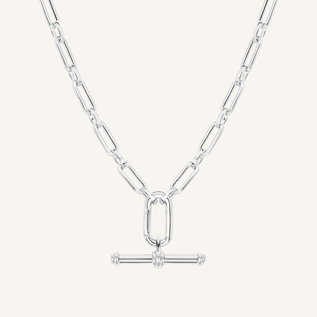 Etta T-Bar Pendant Necklace