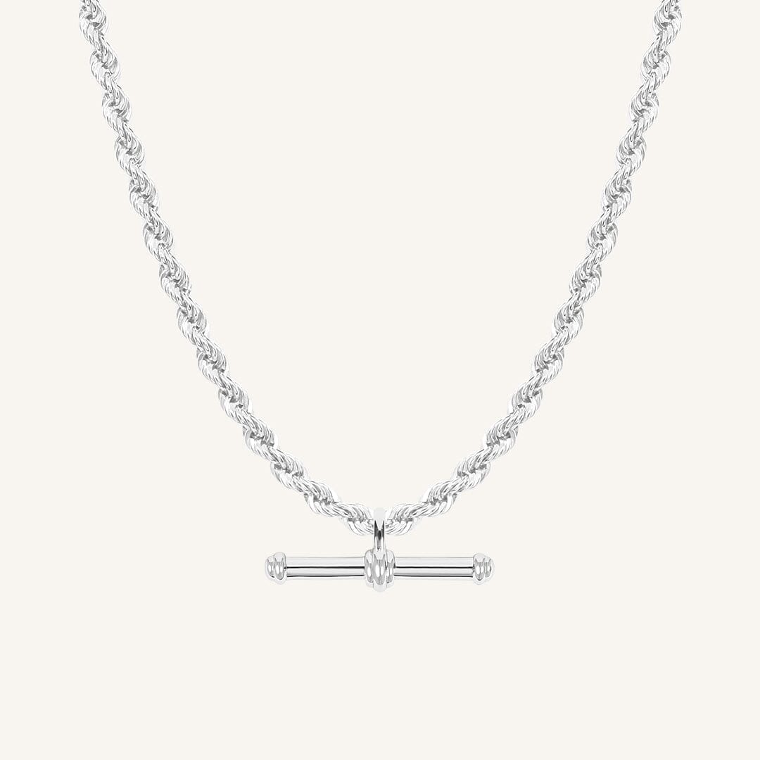 Etta T-Bar Pendant Necklace