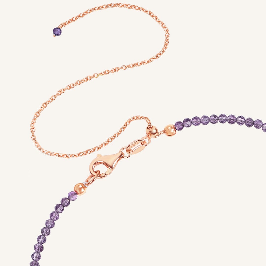February Birthstone Necklace