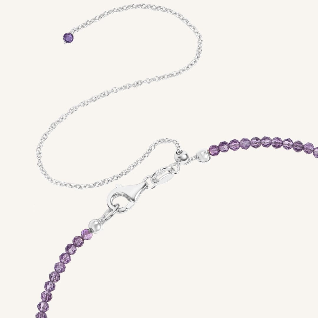 February Birthstone Necklace
