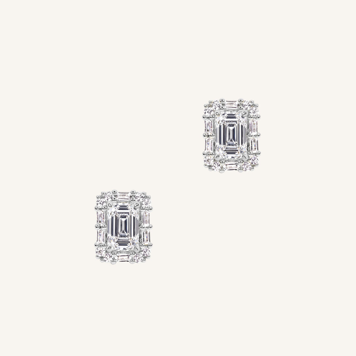 Florence Halo Studs