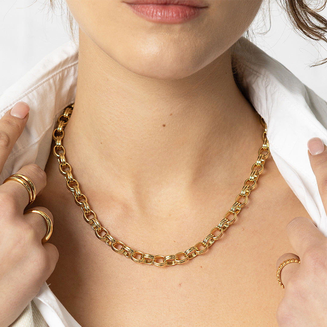 Fused Chain Necklace