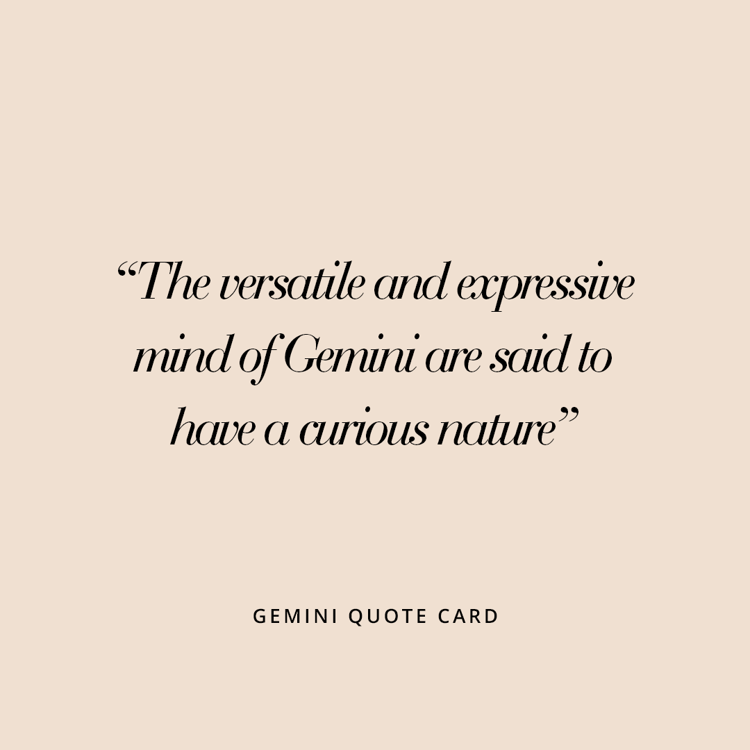 Gemini Petite Zodiac Charm