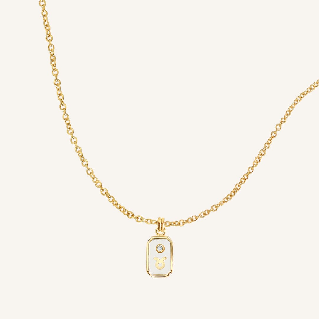 Iridescent Zodiac Necklace