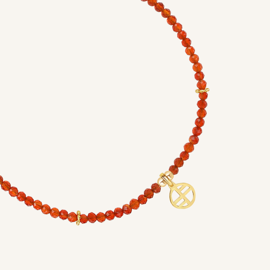 January Birthstone Necklace