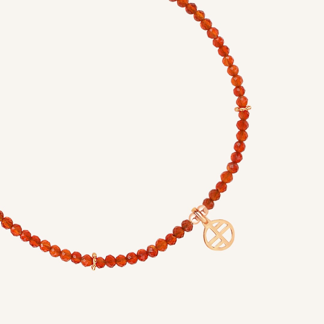 January Birthstone Necklace