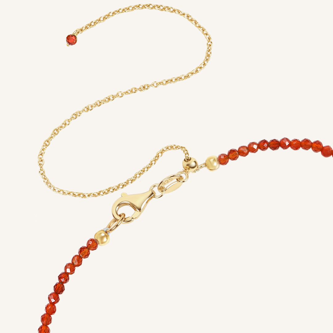 January Birthstone Necklace