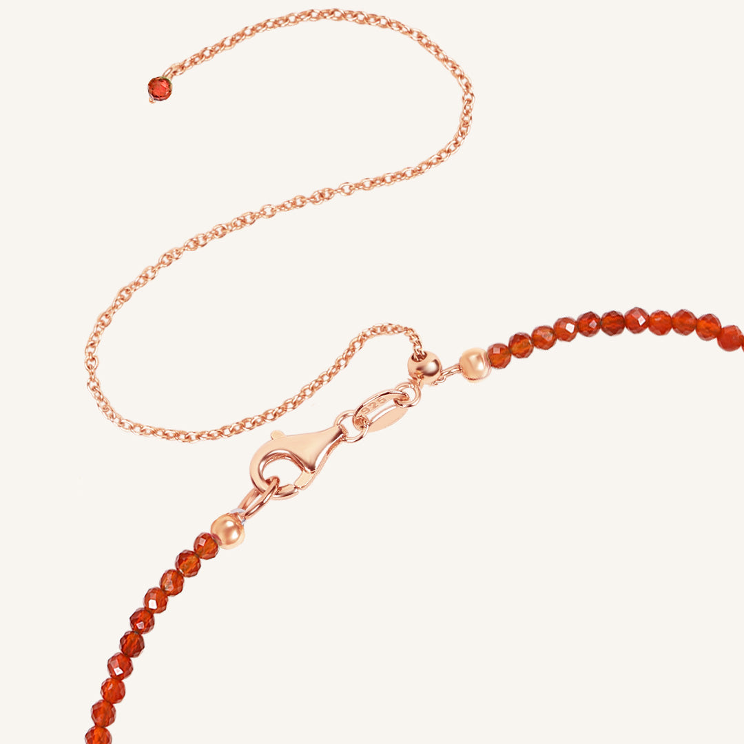 January Birthstone Necklace