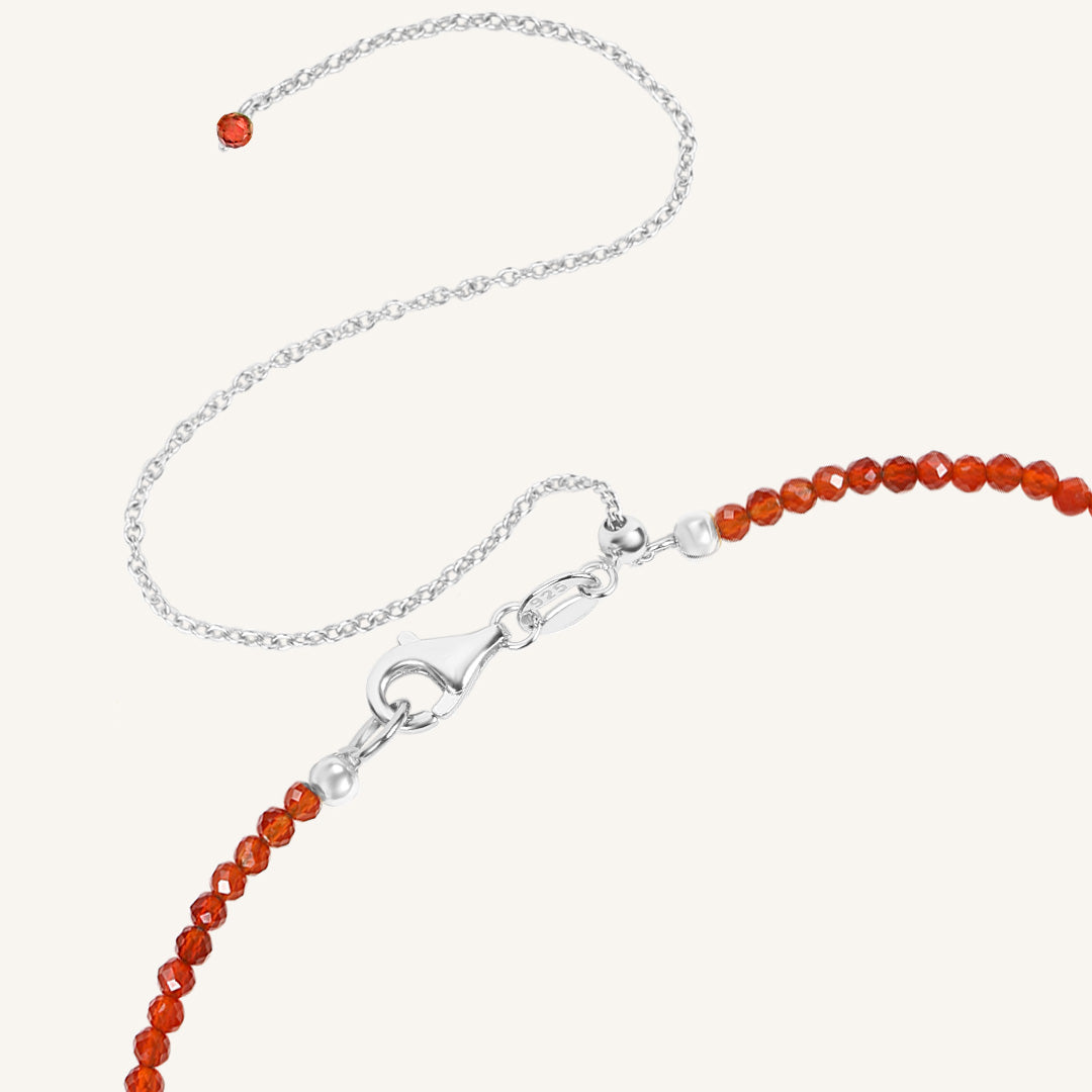 January Birthstone Necklace