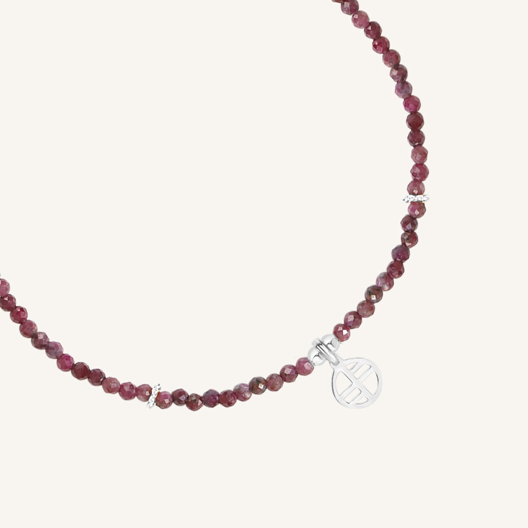 July Birthstone Necklace