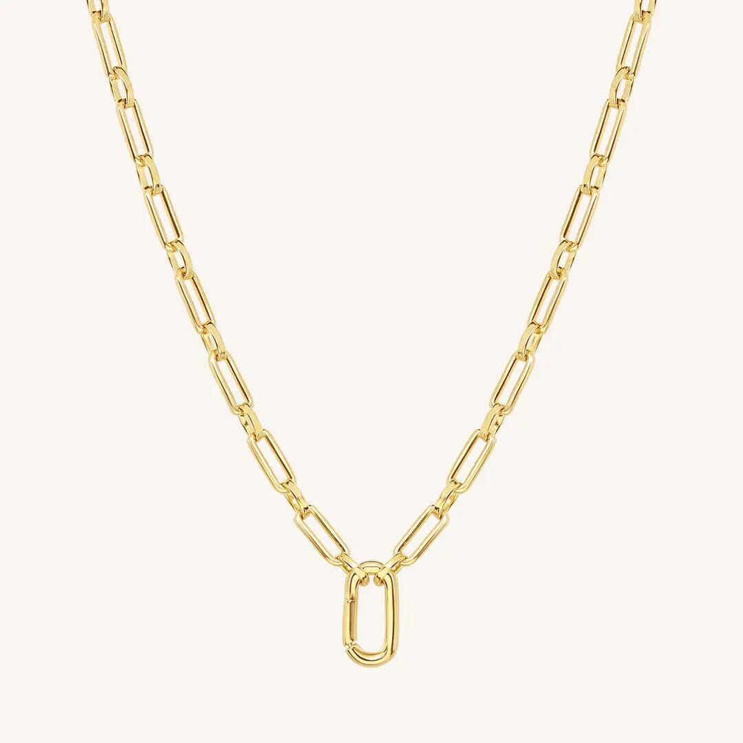 The GOLD Create Link Necklace 51cm by Francesca Jewellery from the Necklaces Collection.