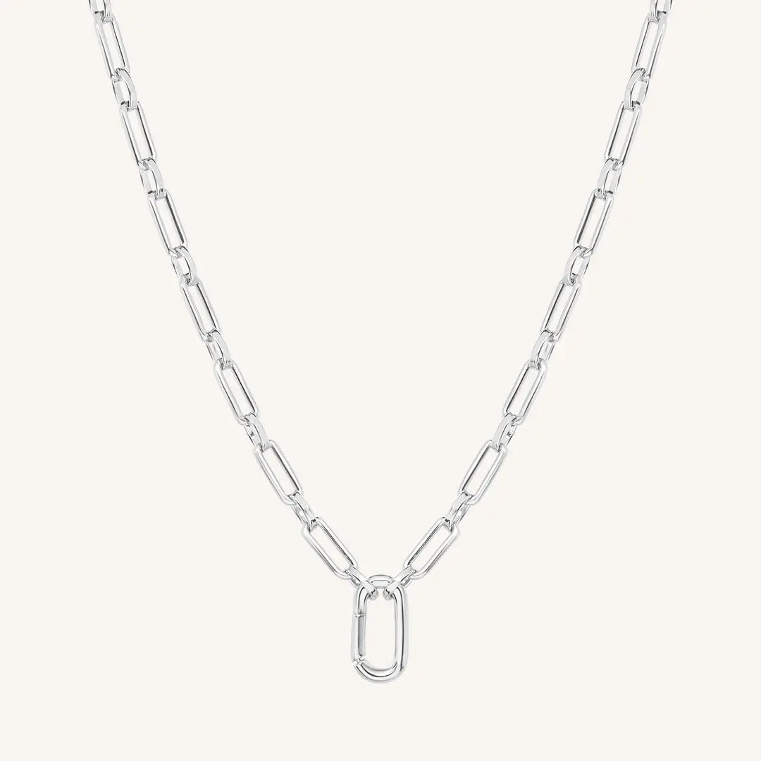 The SILVER Create Link Necklace 51cm by Francesca Jewellery from the Necklaces Collection.