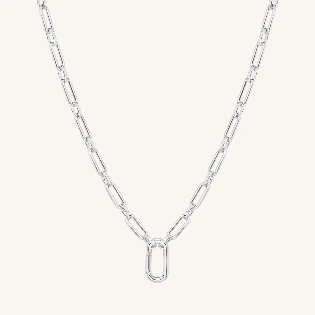 The SILVER Create Link Necklace 51cm by Francesca Jewellery from the Necklaces Collection.