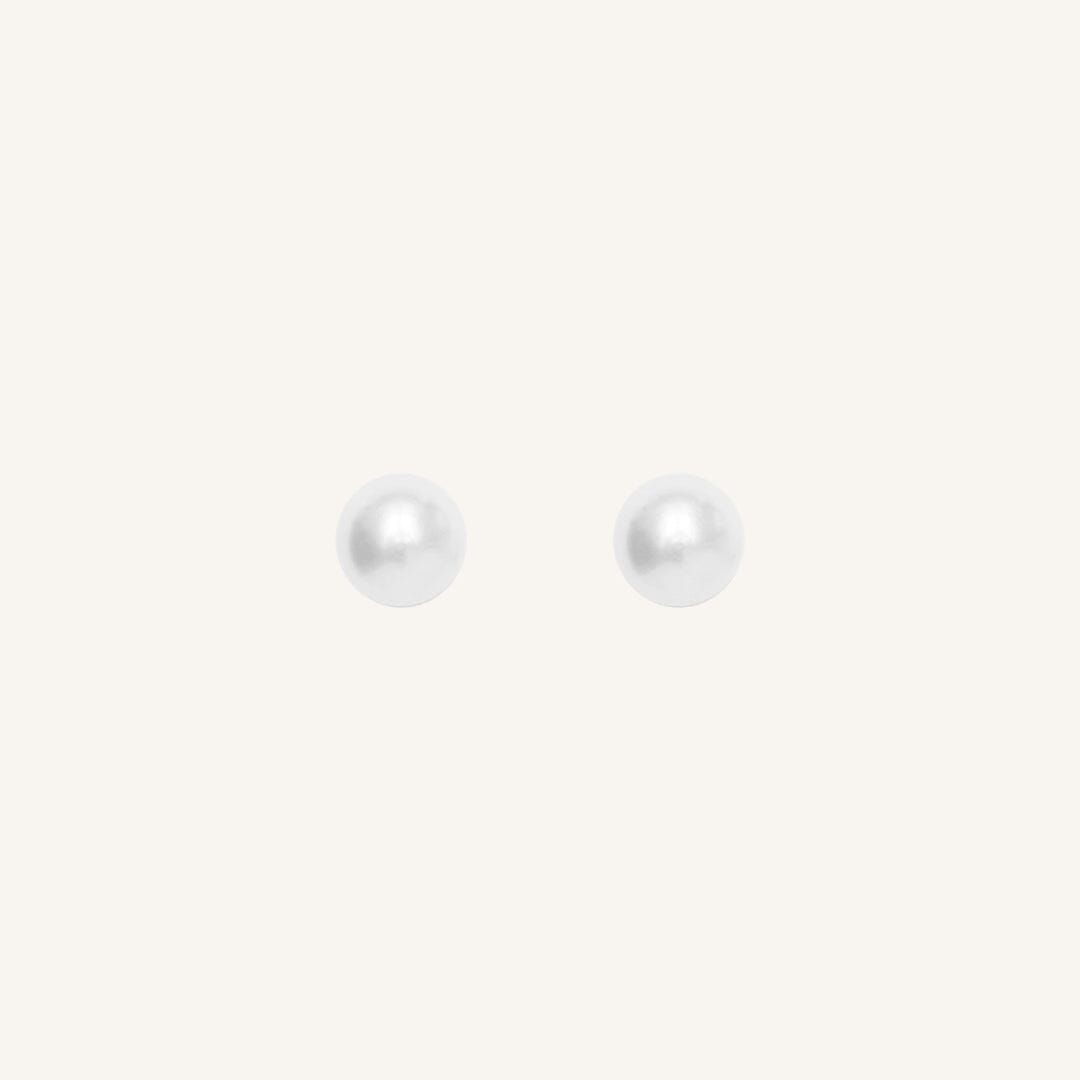 Lulu Pearl Studs - Stone of Potential