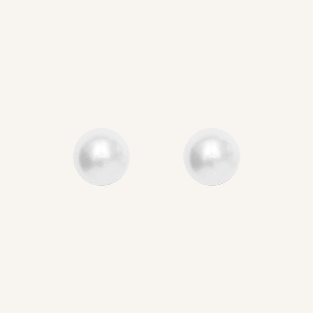 Lulu Pearl Studs - Stone of Potential