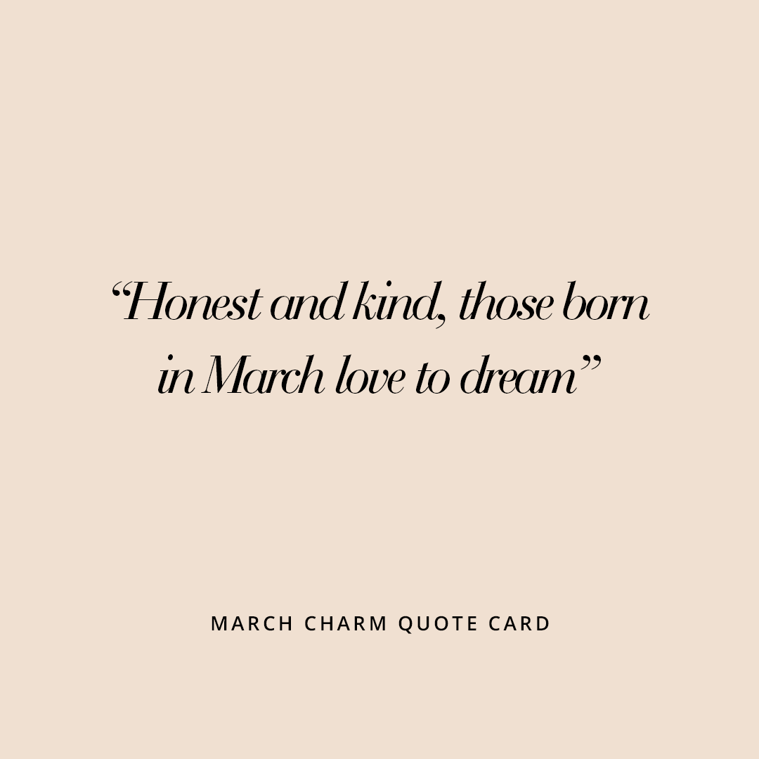 Aura Birthstone Charm Necklace