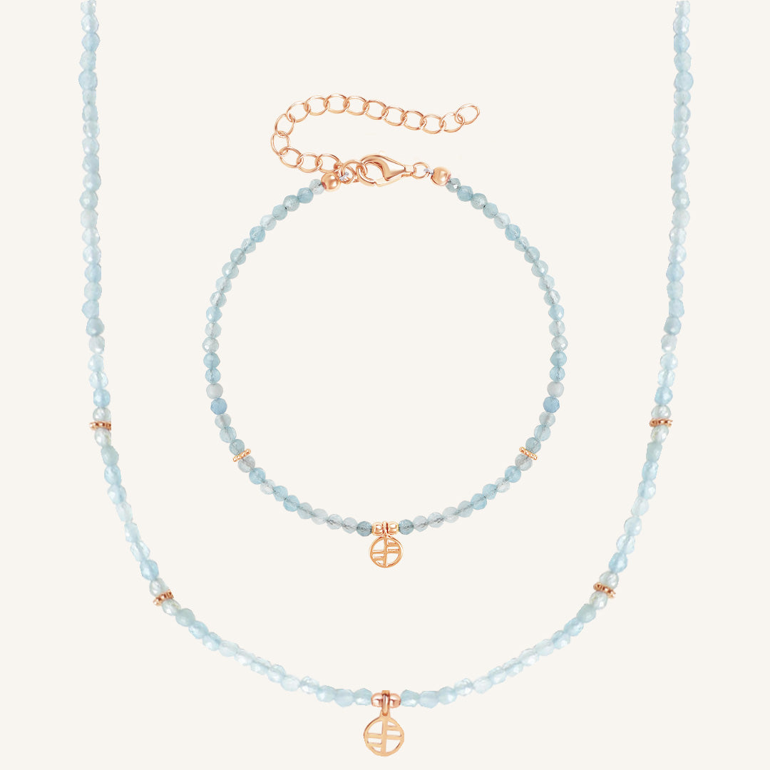 March Birthstone Set