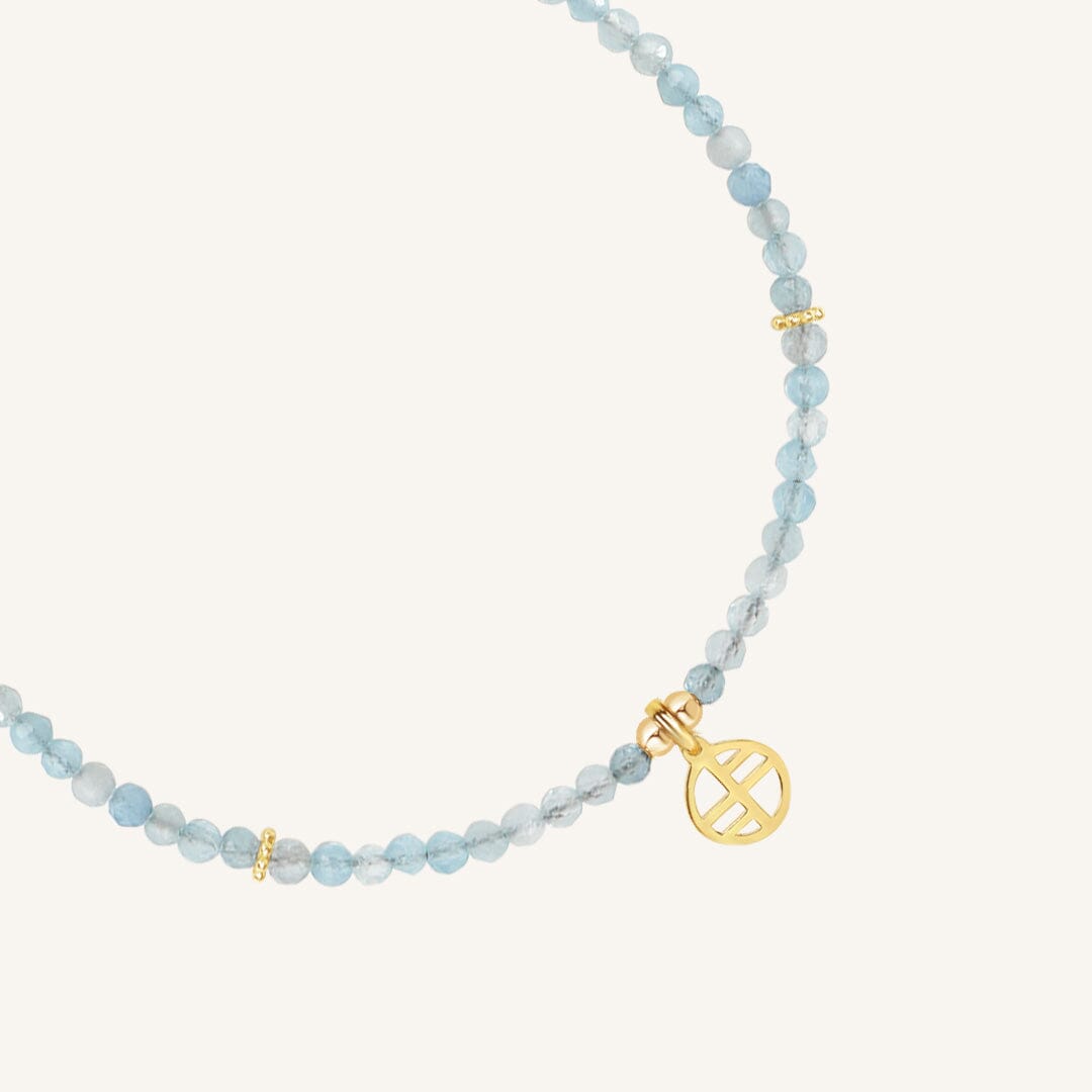 March Birthstone Necklace