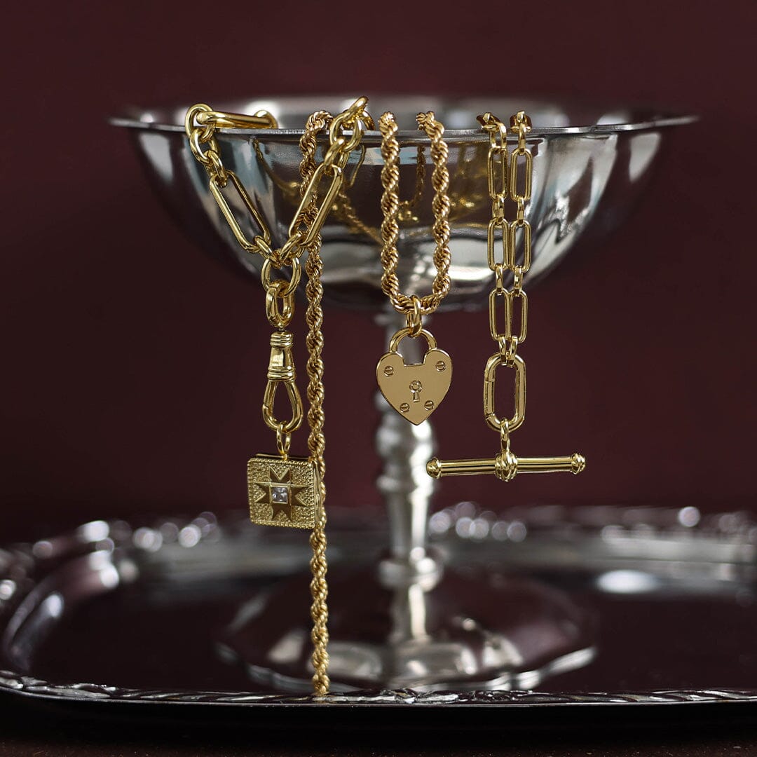 Etta T-Bar Pendant Necklace