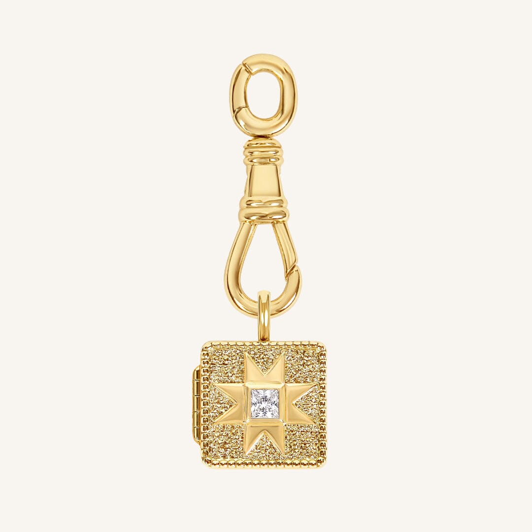 Margot Photo Locket Fob Pendant