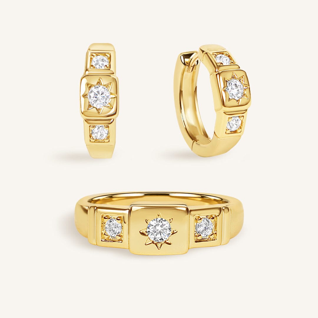 Margot Ring and Hoops Set