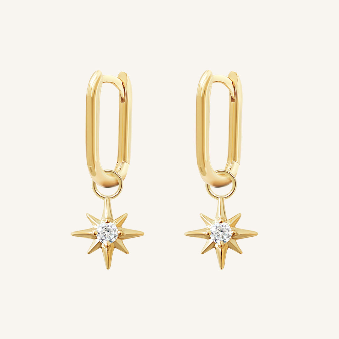 Contentment Star Rectangle Hoops