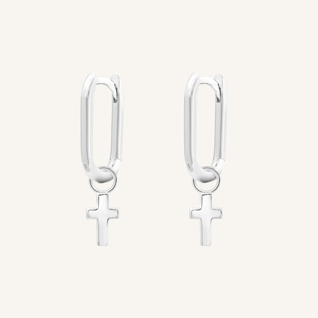 Cross Rectangle Hoops