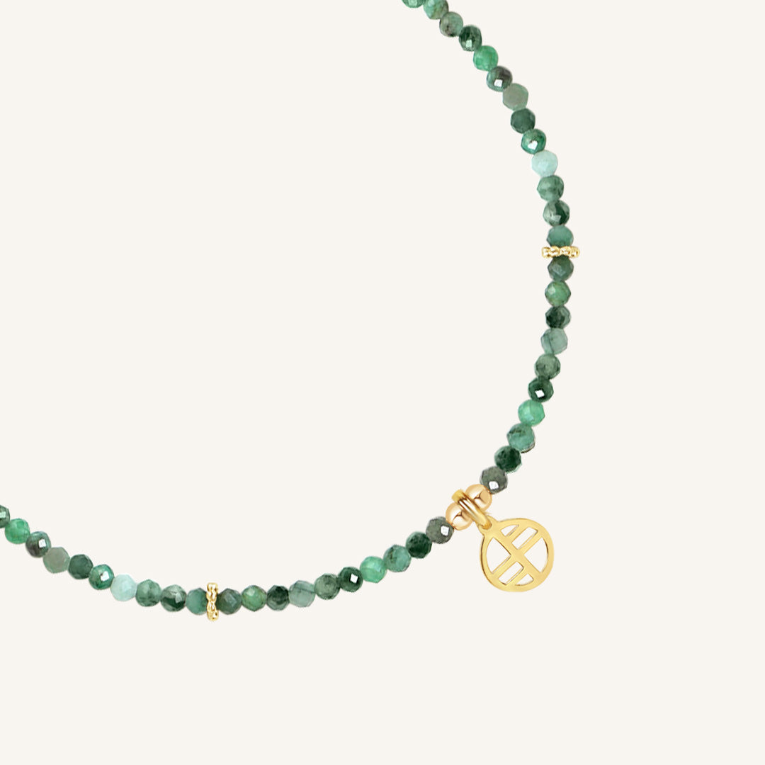 May Birthstone Necklace