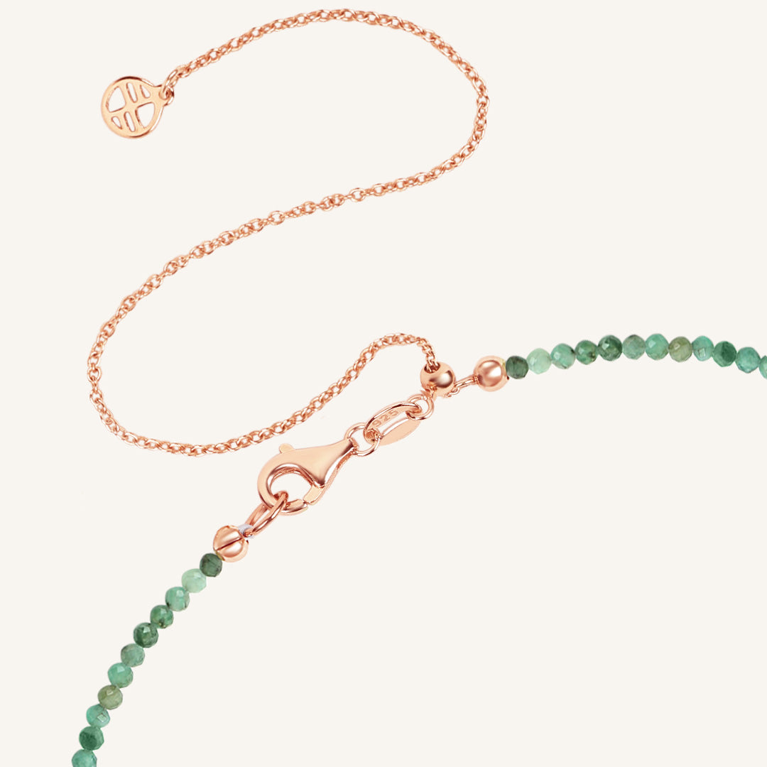 May Birthstone Necklace