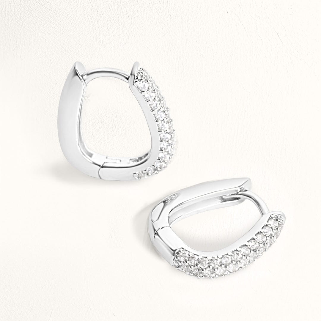 Mimi Pavé Hoops