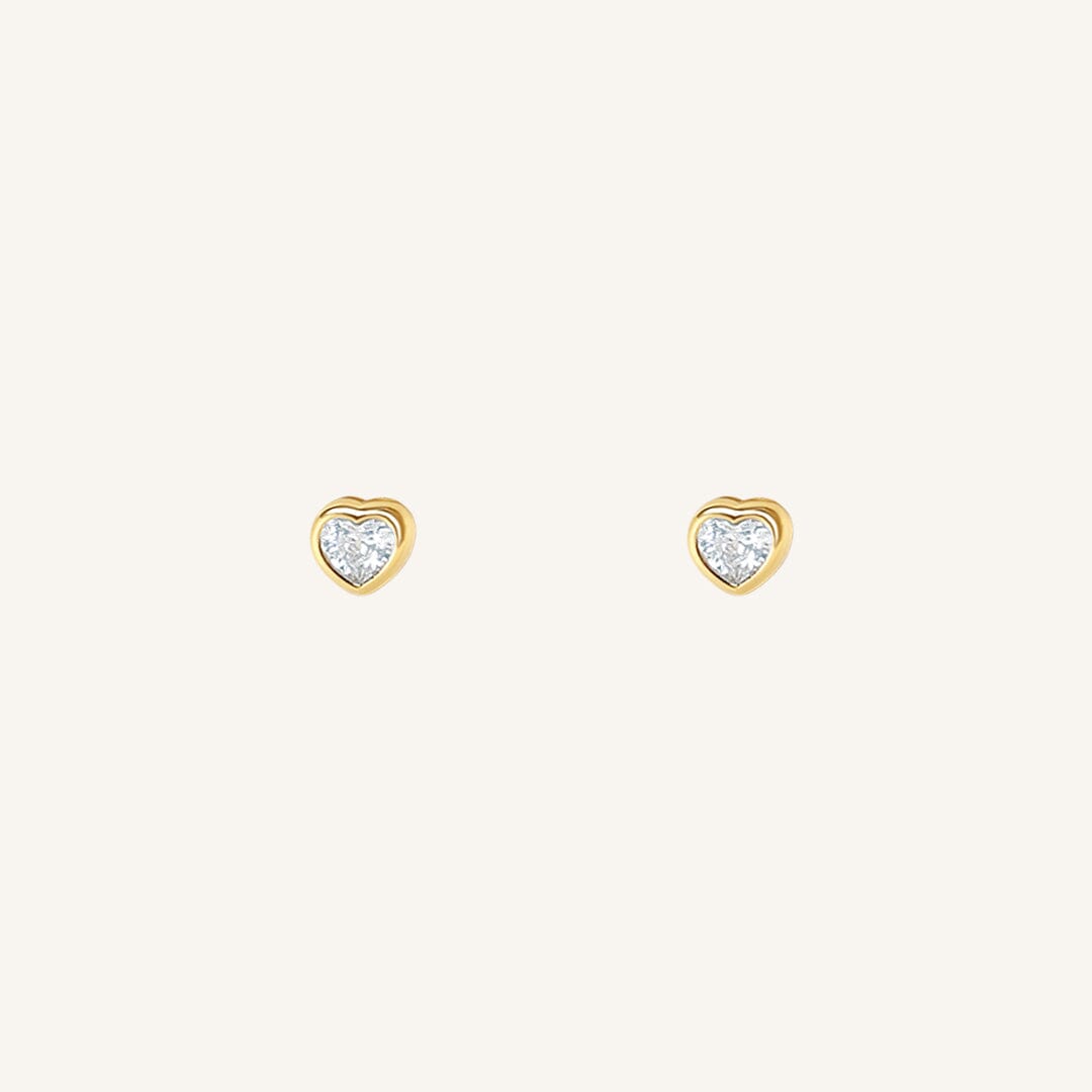 Mini Heart Studs