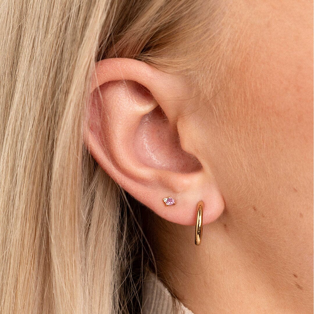 October Birthstone Studs