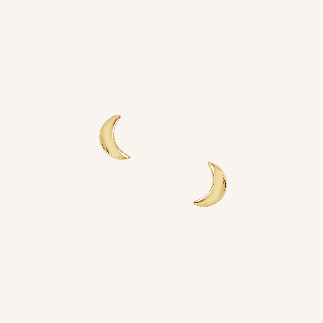 Patience Moon Studs