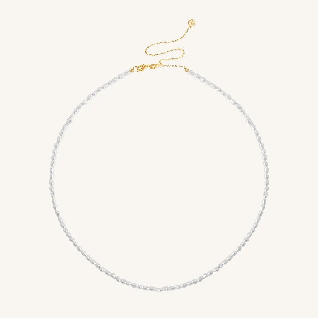 The GOLD Peggy Pearl Necklace by Francesca Jewellery from the Necklaces Collection.