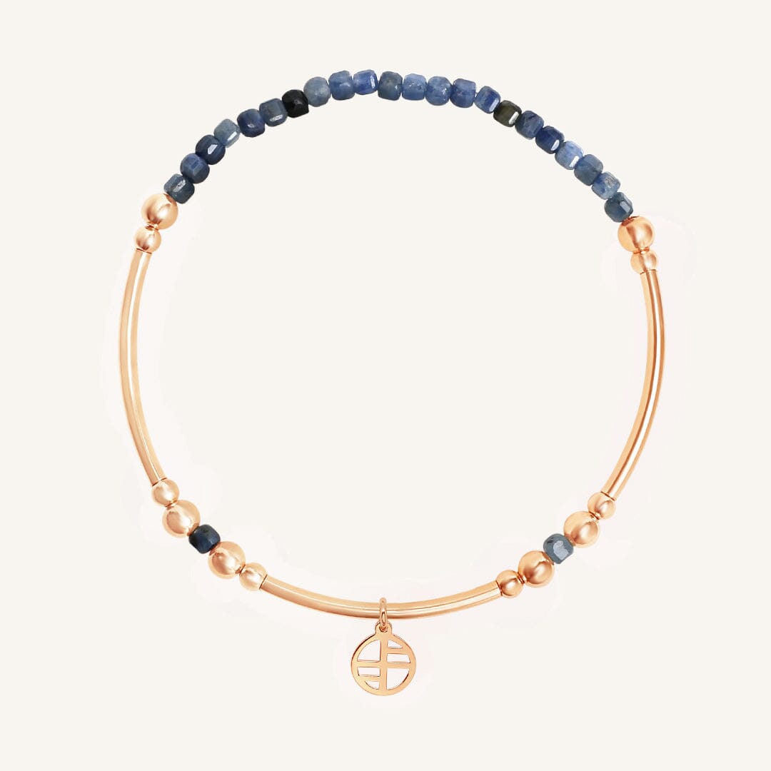 Sapphire Division Charm Bracelet - Stone of Loyalty