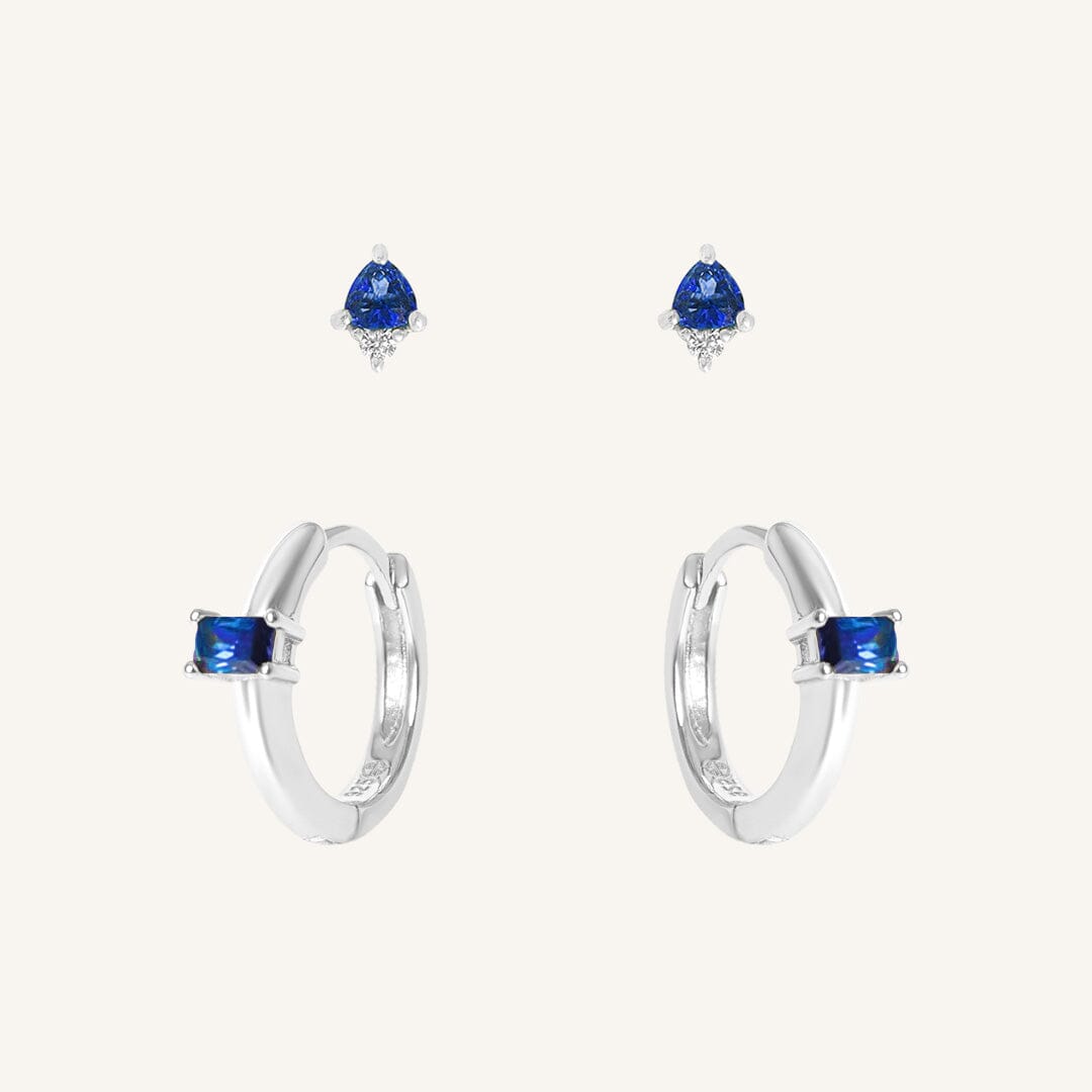 September Birthstone Earring Set