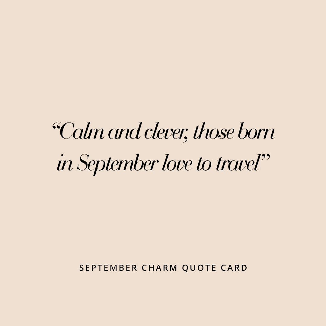 September Petite Birthstone Charm