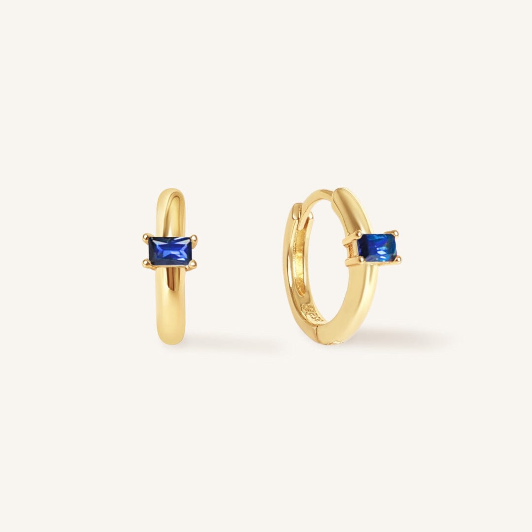 Birthstone Huggies