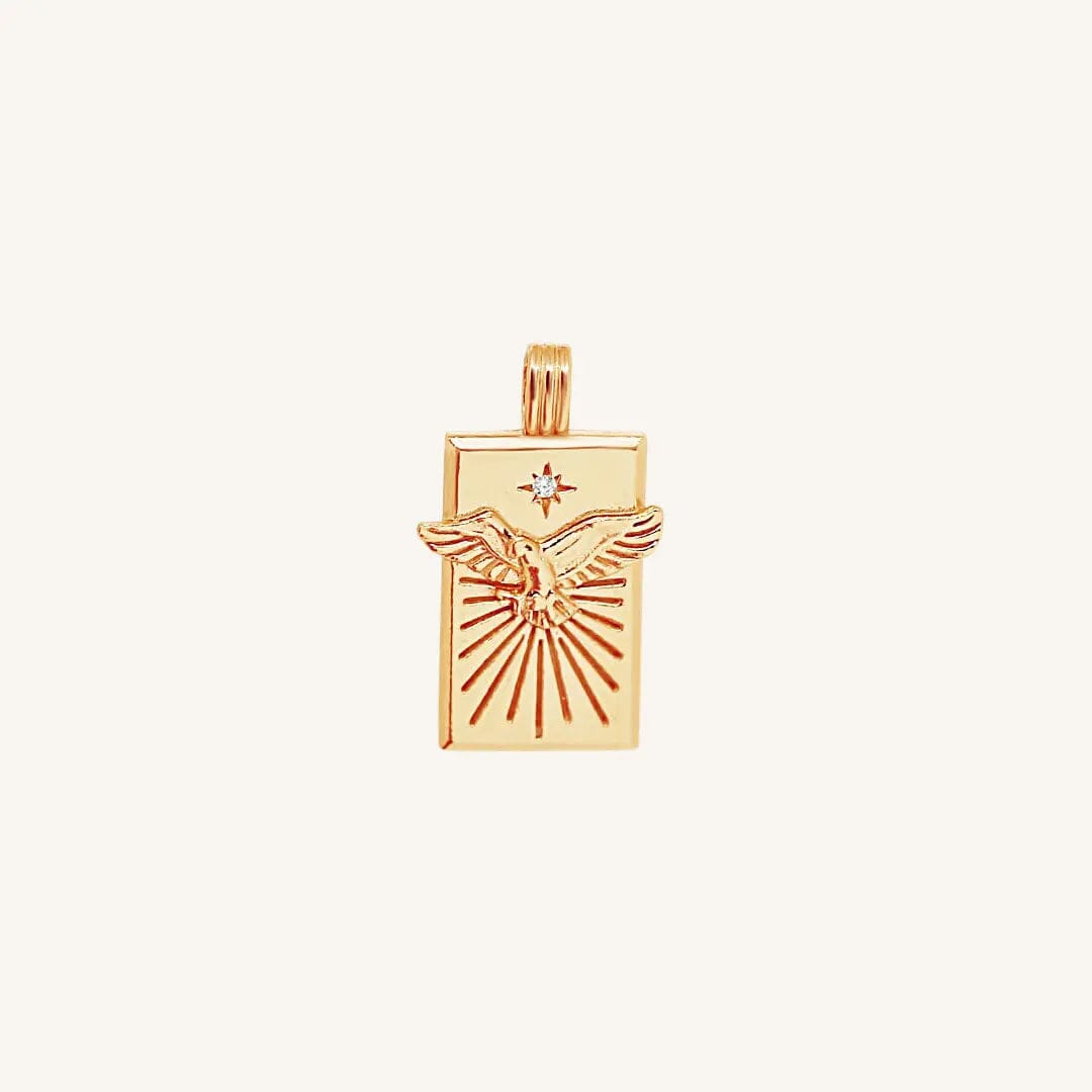 The ROSE Soar Pendant by Francesca Jewellery from the Charms Collection.
