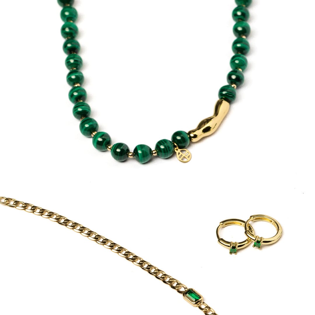 Solace Necklace Moss