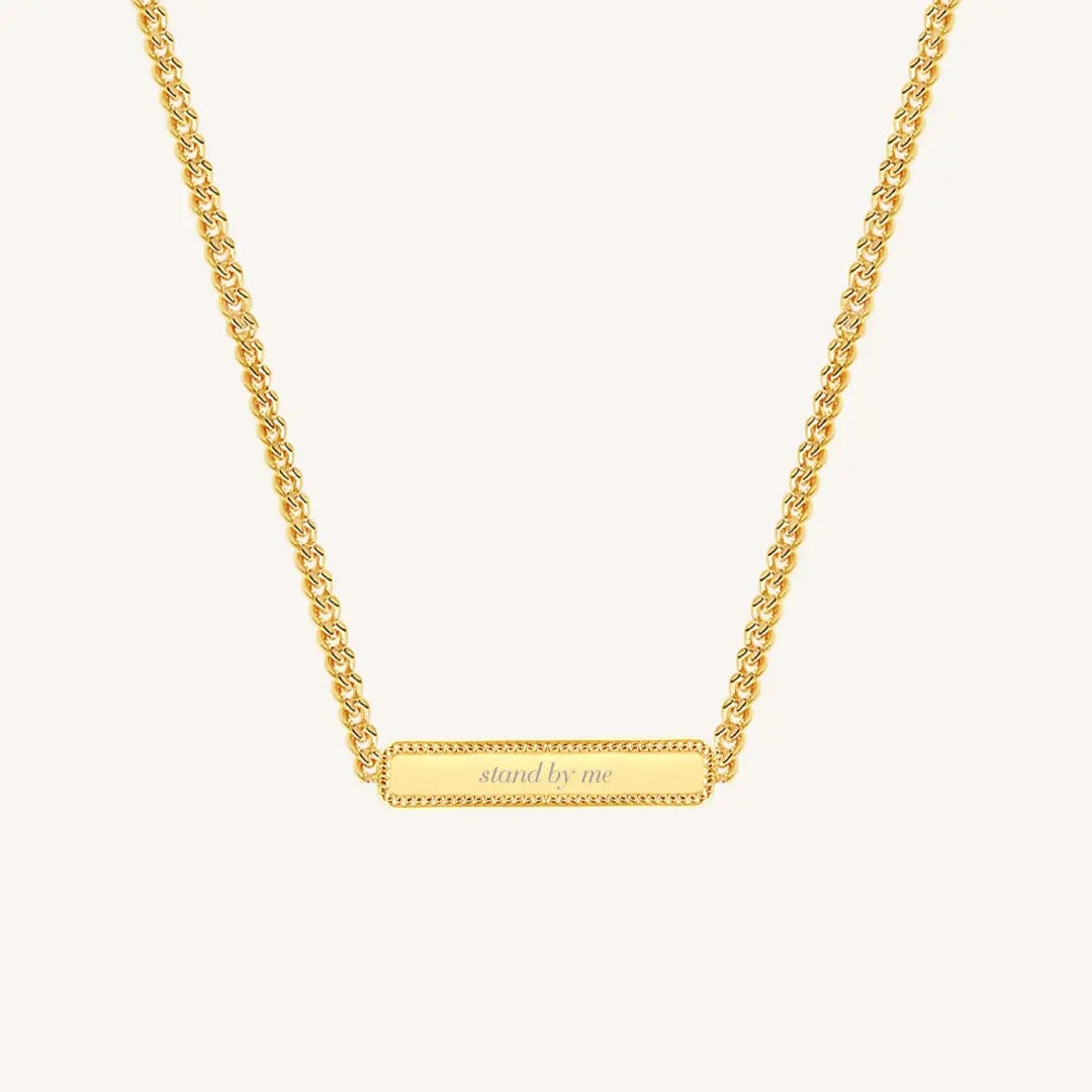The GOLD Stand by Me Bridesmaids Set by Francesca Jewellery from the Necklaces Collection.