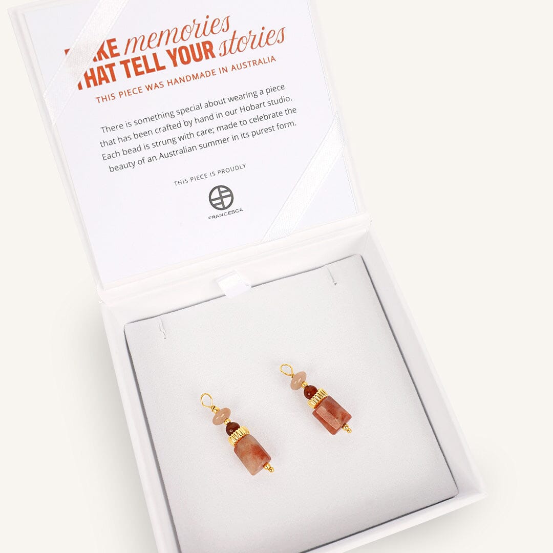 Sunset Hoop Charm (Set of 2)