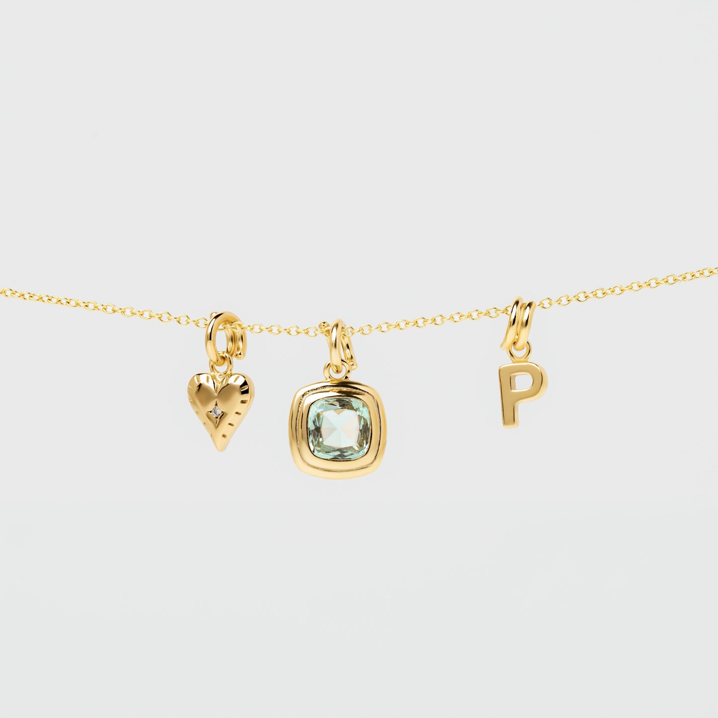 Eternal Heart Charm Necklace