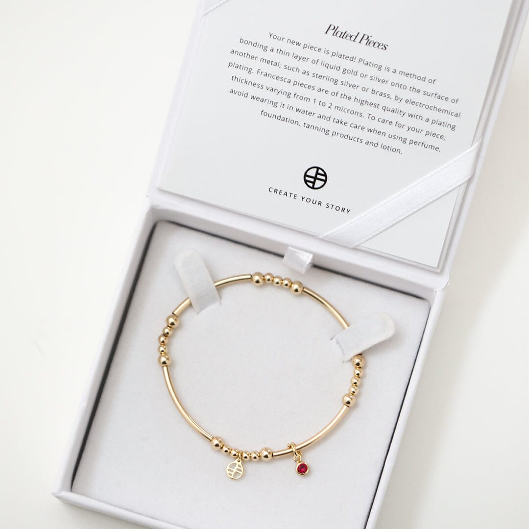 Aura Birthstone Bracelet