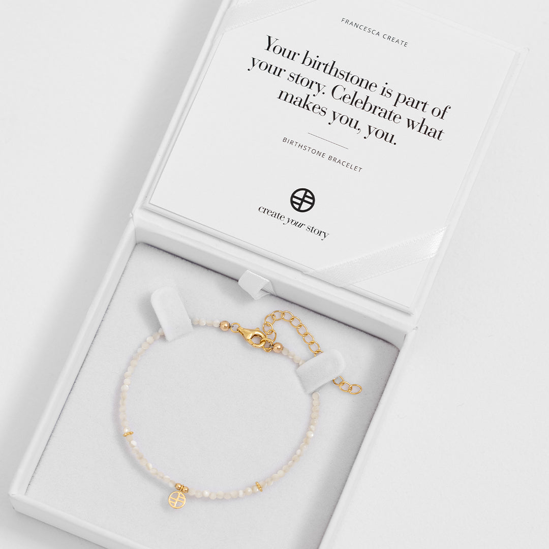 June Birthstone Bracelet