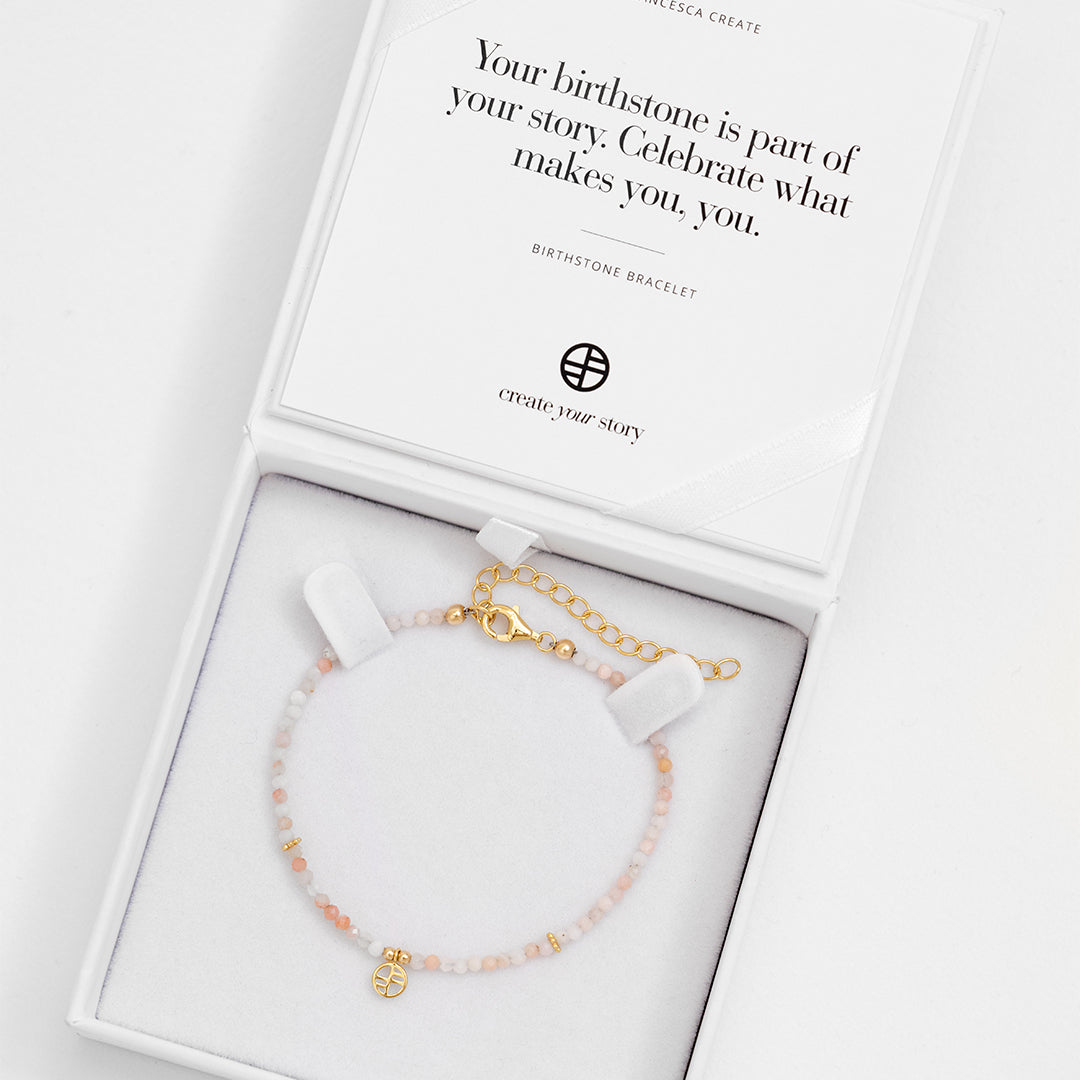 October Birthstone Bracelet