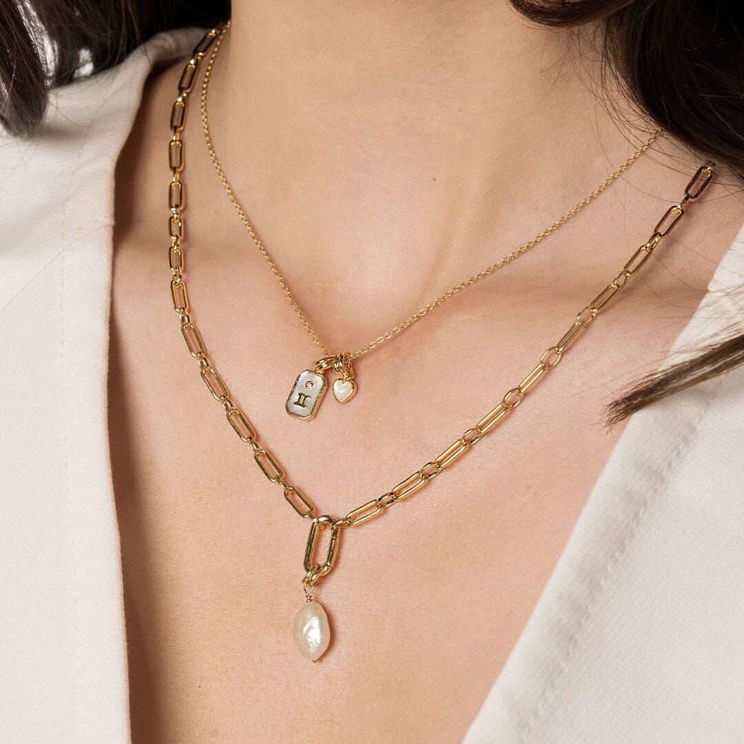 Devote Heart Charm Necklace